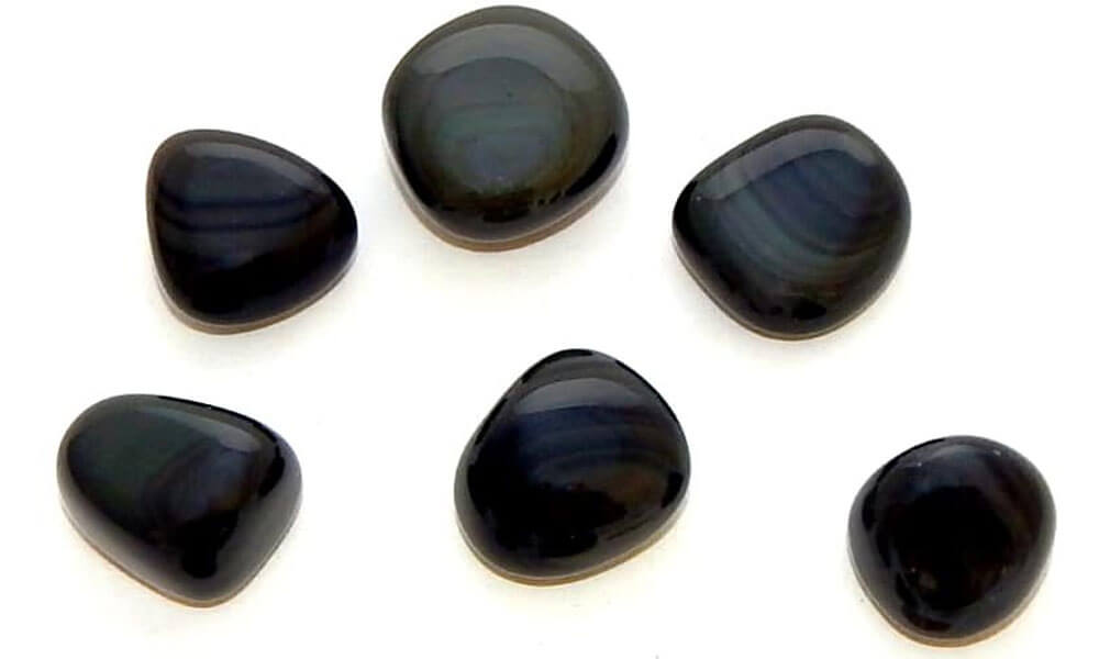 Rainbow obsidian scorpio